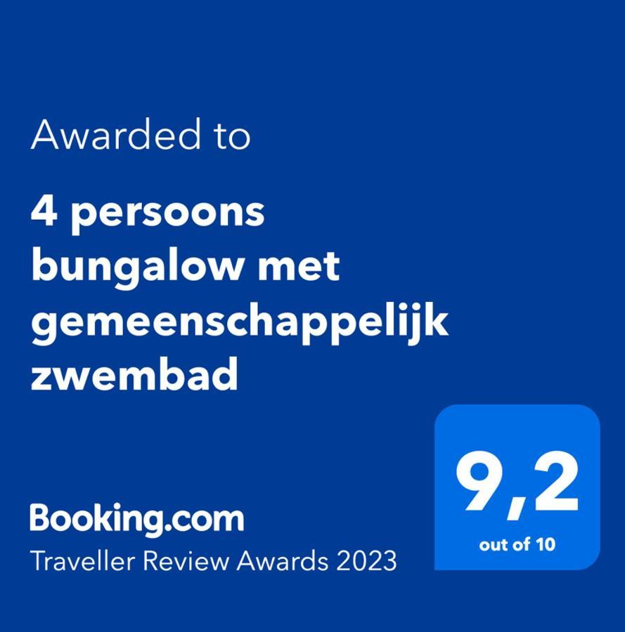 4 Persoons Bungalow Met Gemeenschappelijk Zwembad Теулада Экстерьер фото